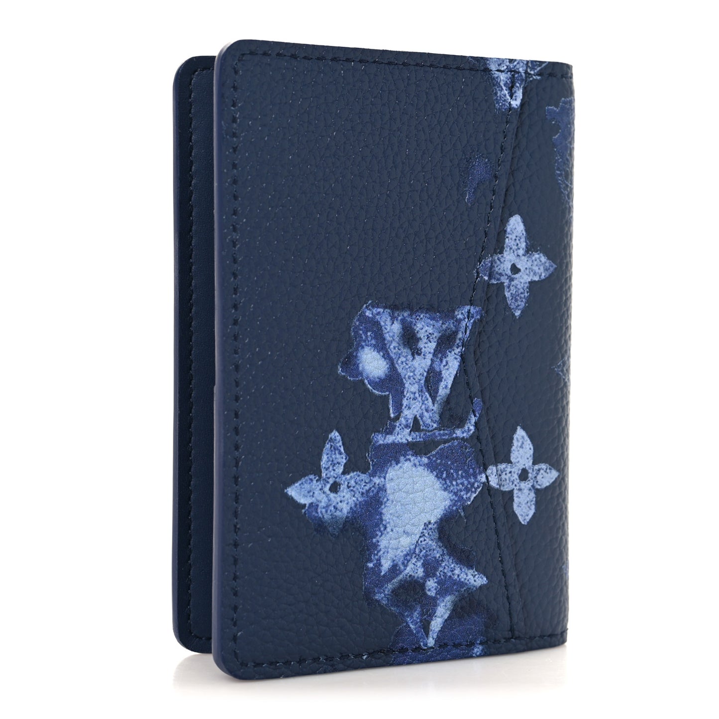 Monogram Ink Watercolor Pocket Organizer