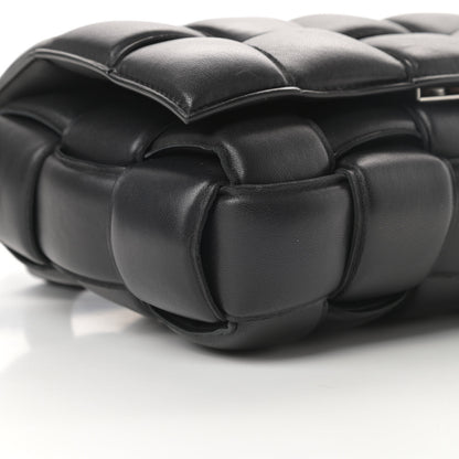 Bottega Veneta Nappa Maxi Intreccio Padded Cassette Crossbody Bag Black 9 of 11