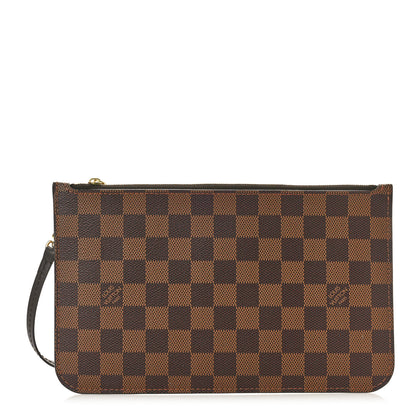 Louis Vuitton Damier Ebene Neverfull MM GM Pochette 1 of 8