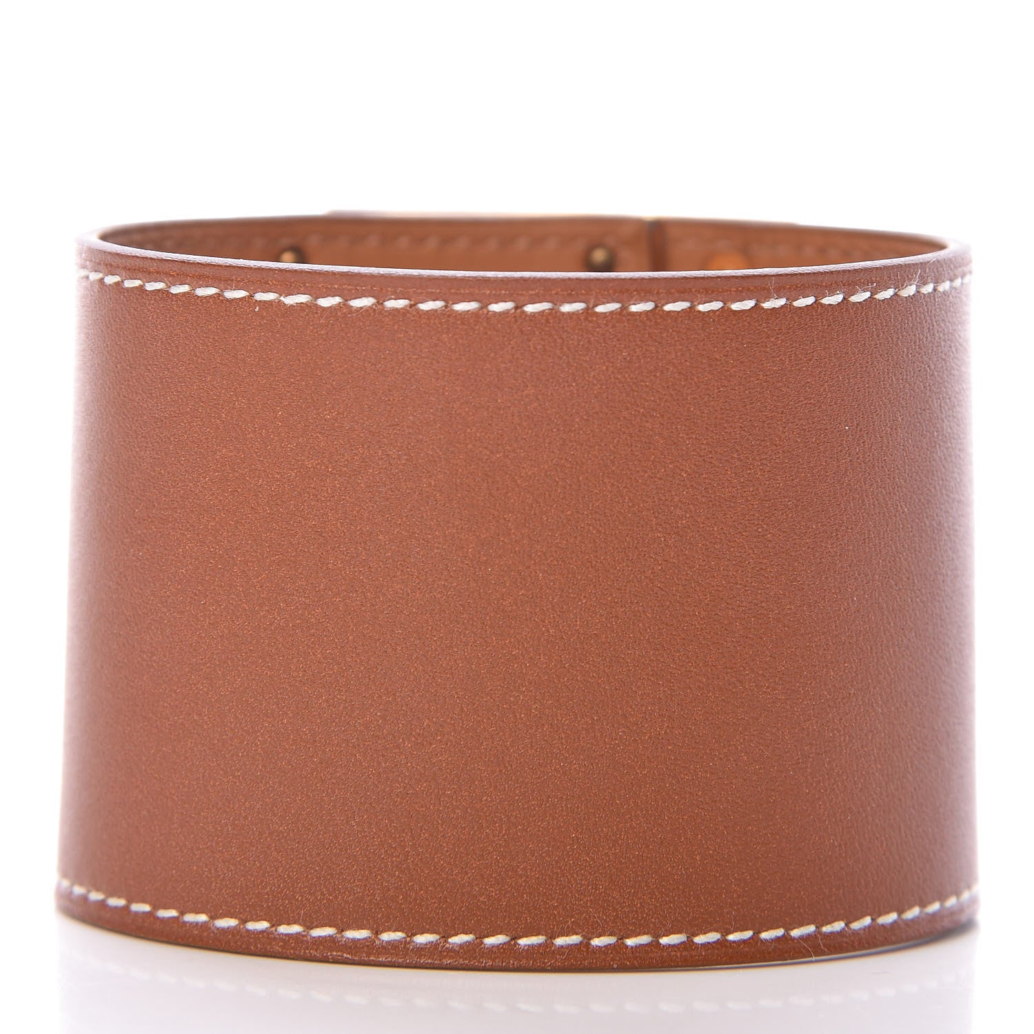 Hermes Barenia Kelly Extreme Dog Bracelet S Fauve 3 of 6