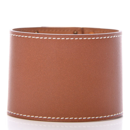 Hermes Barenia Kelly Extreme Dog Bracelet S Fauve 3 of 6