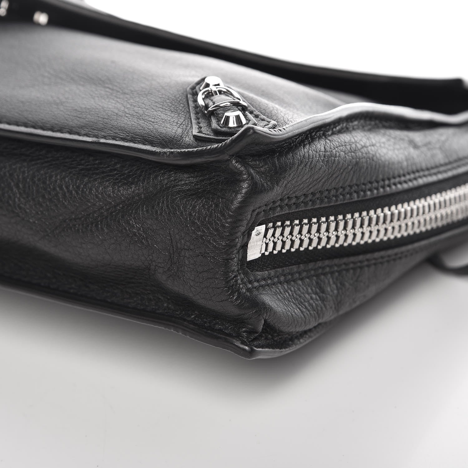 Balenciaga Veau Papier Sight Clutch Black 13 of 14