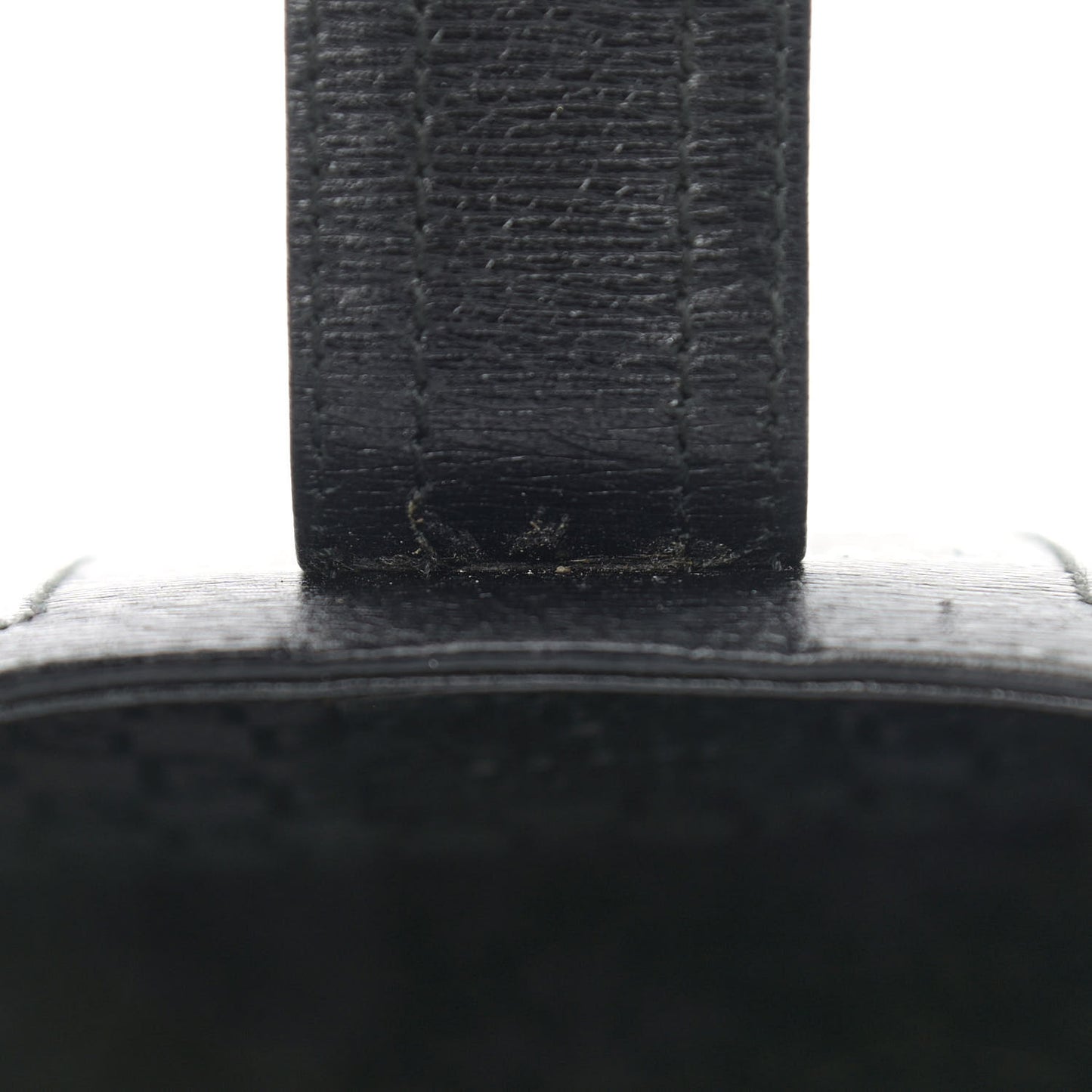 Calfskin G Buckle Shoulder Bag Black
