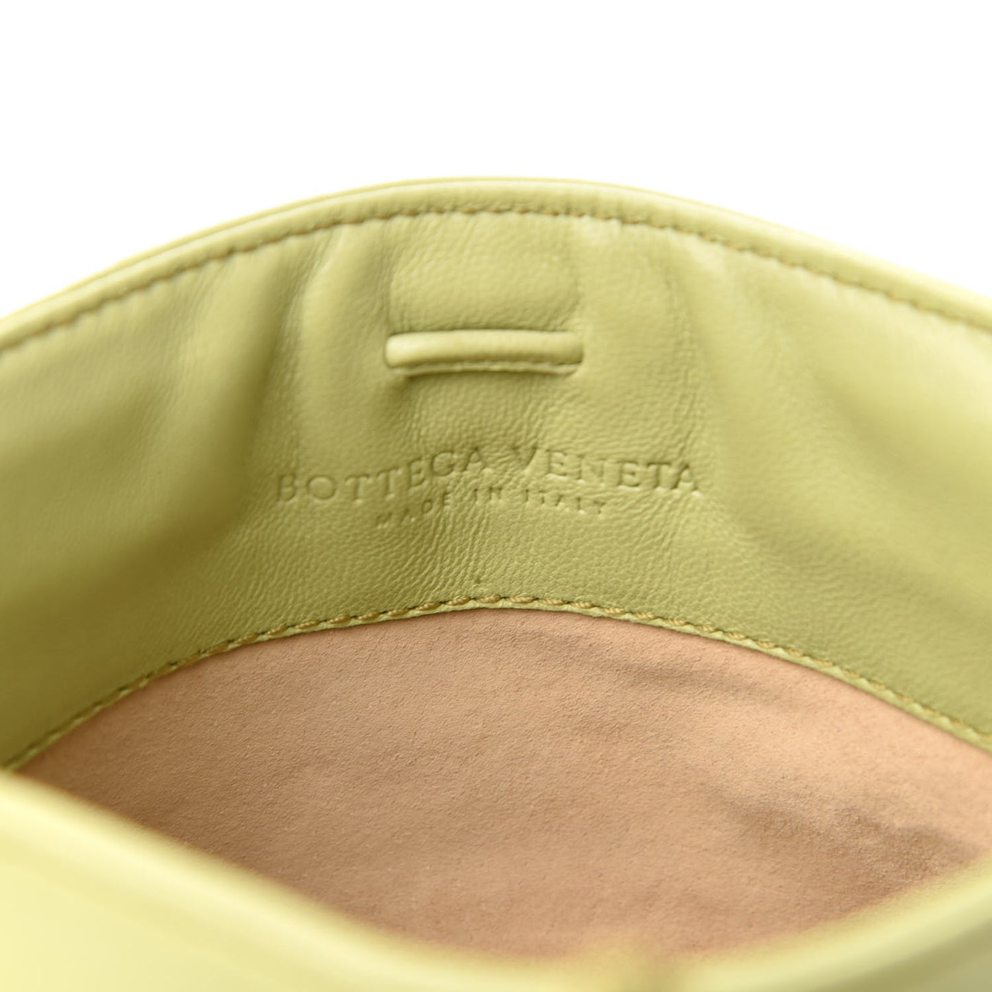 Nappa Intrecciato Mini Shoulder Bag Green