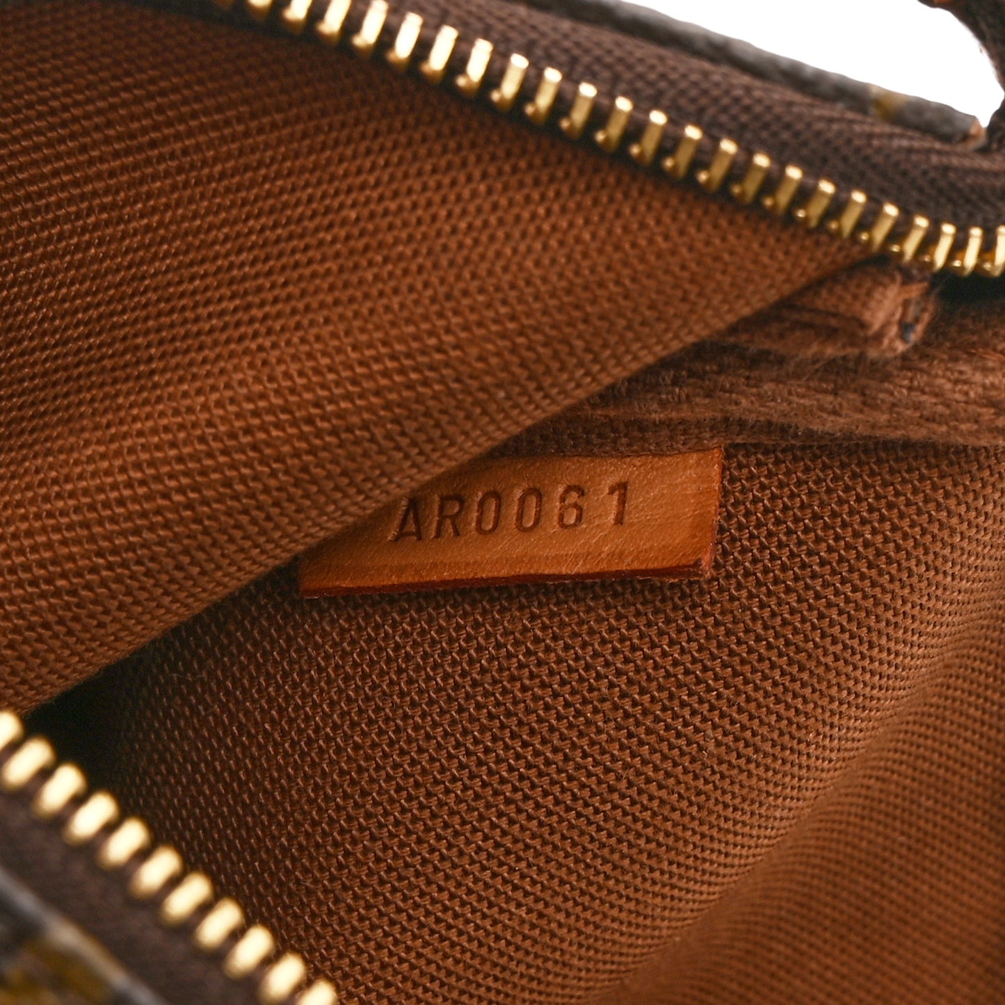 Monogram Graffiti Pochette Accessories Peach