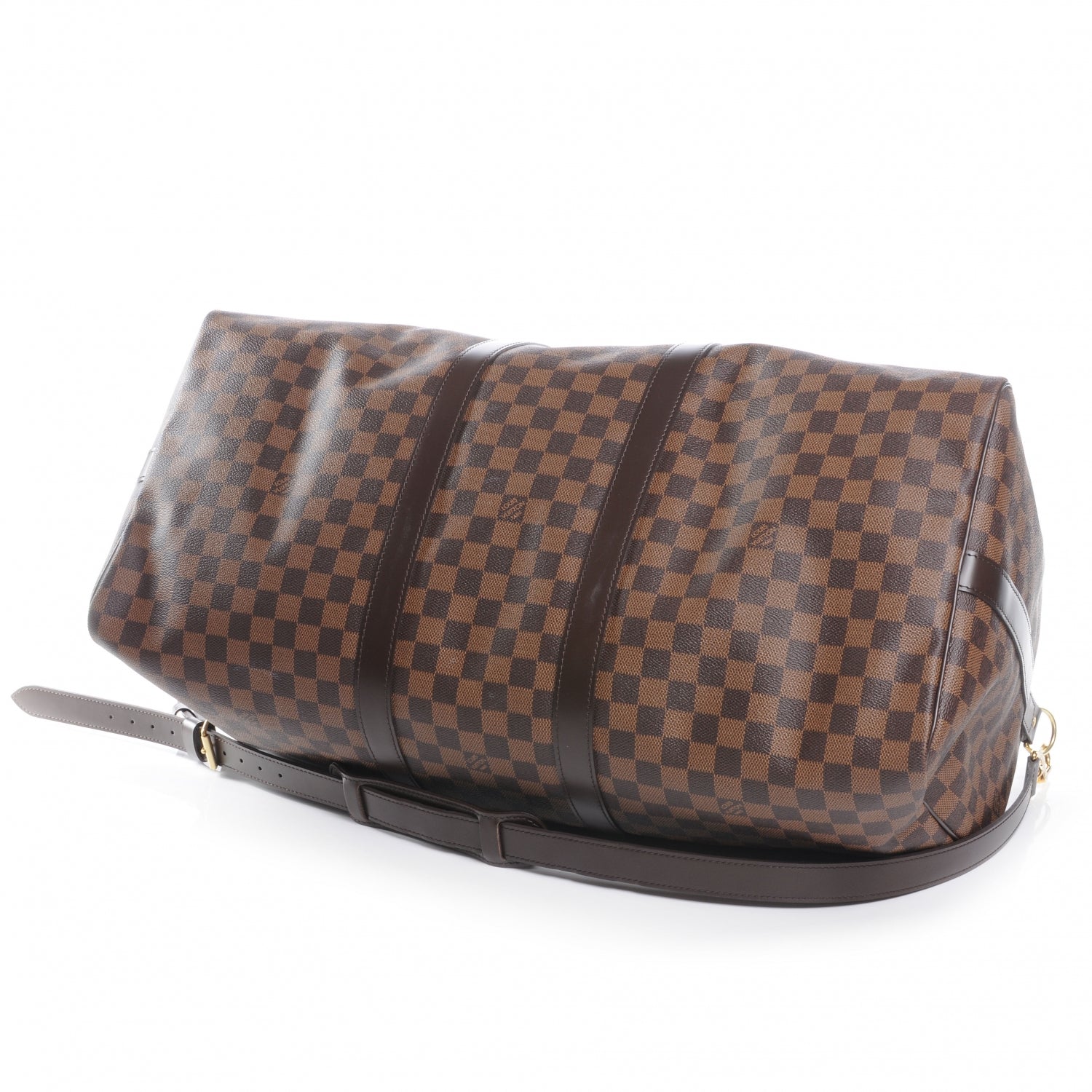 Louis Vuitton Damier Ebene Keepall BandouliÃ¨re 55 4 of 8