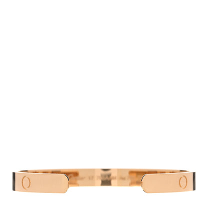 Cartier 18K Yellow Gold LOVE Cuff Bracelet 17 2 of 4