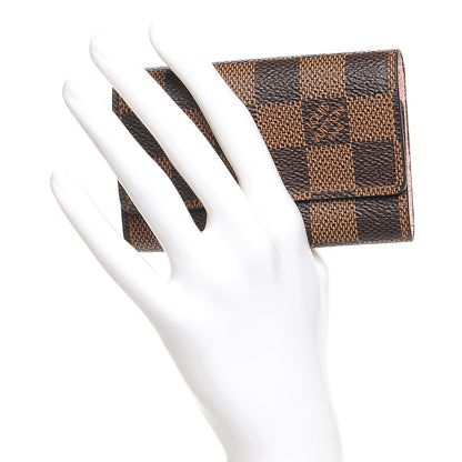 Louis Vuitton Damier Ebene Multicles 6 Key Holder Rose Ballerine 2 of 8