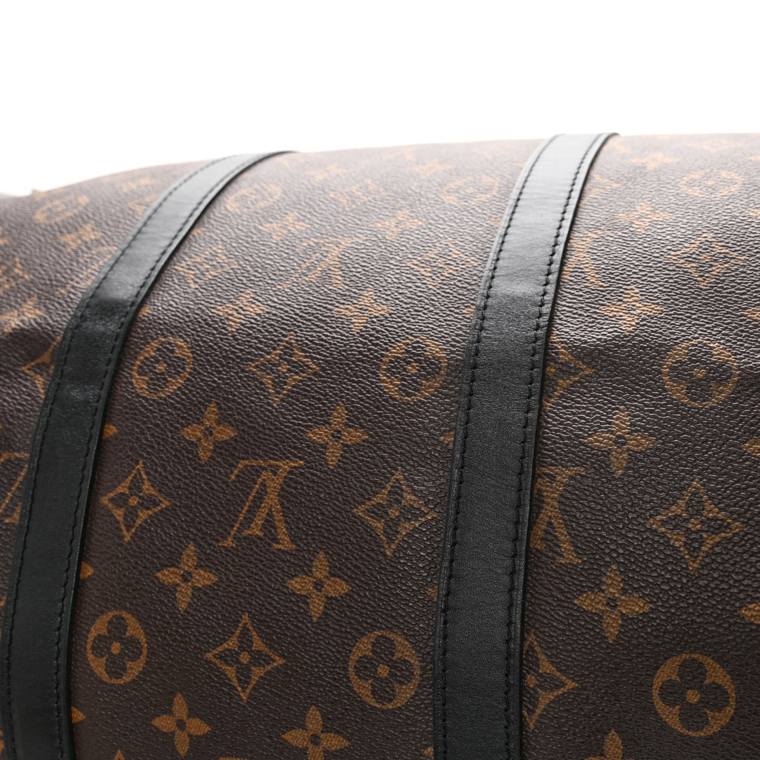 Louis Vuitton Monogram Macassar Keepall Bandouliere 55 12 of 14