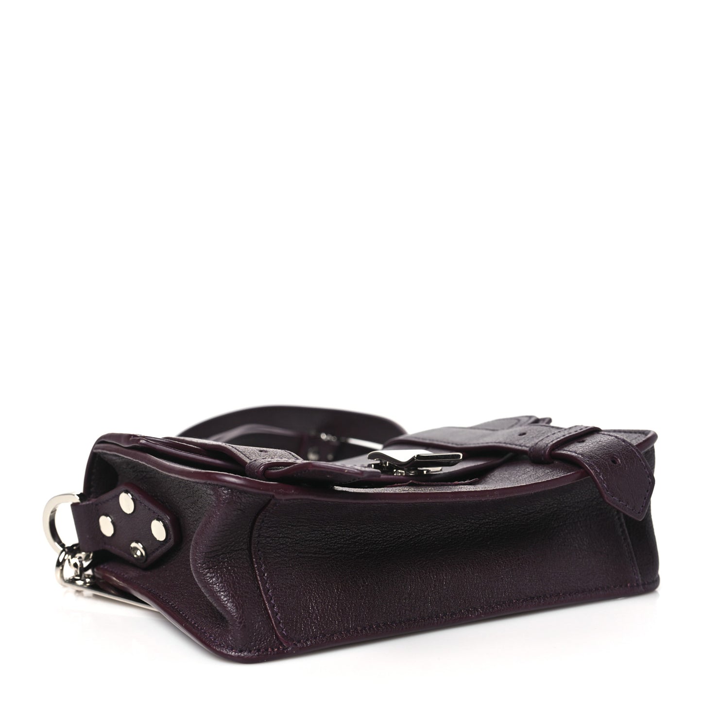 Lambskin PS1 Mini Crossbody Bag Oxblood