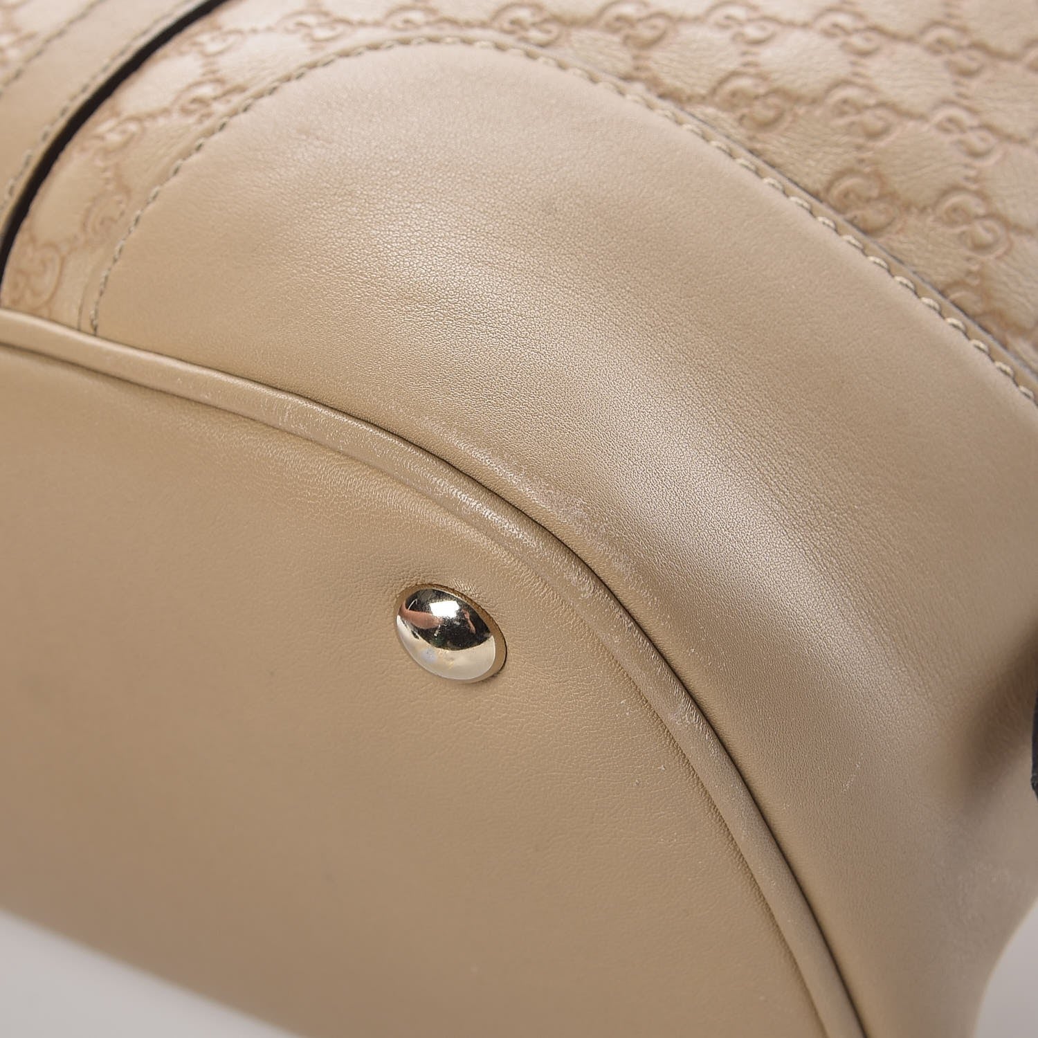 Gucci Microguccissima Small Nice Top Handle Dome Bag Beige 14 of 14