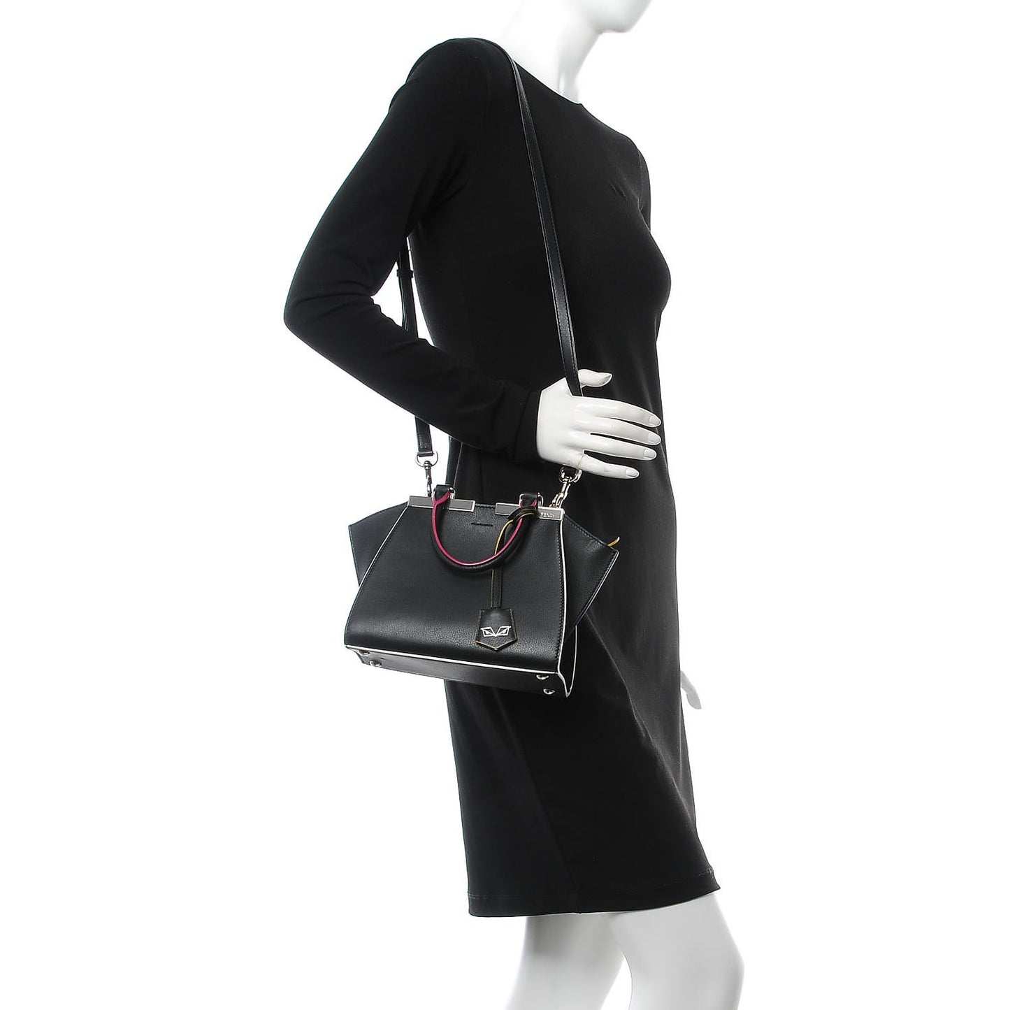 Vitello Dolce Mini 3Jours Tote Black