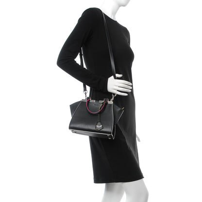 Fendi Vitello Dolce Mini 3Jours Tote Black 2 of 8