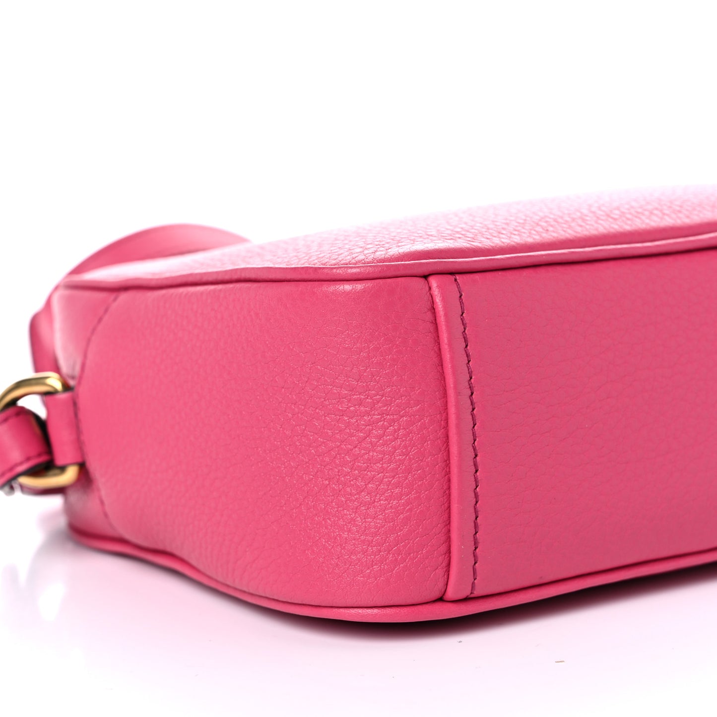 Vitello Daino Camera Crossbody Peonia