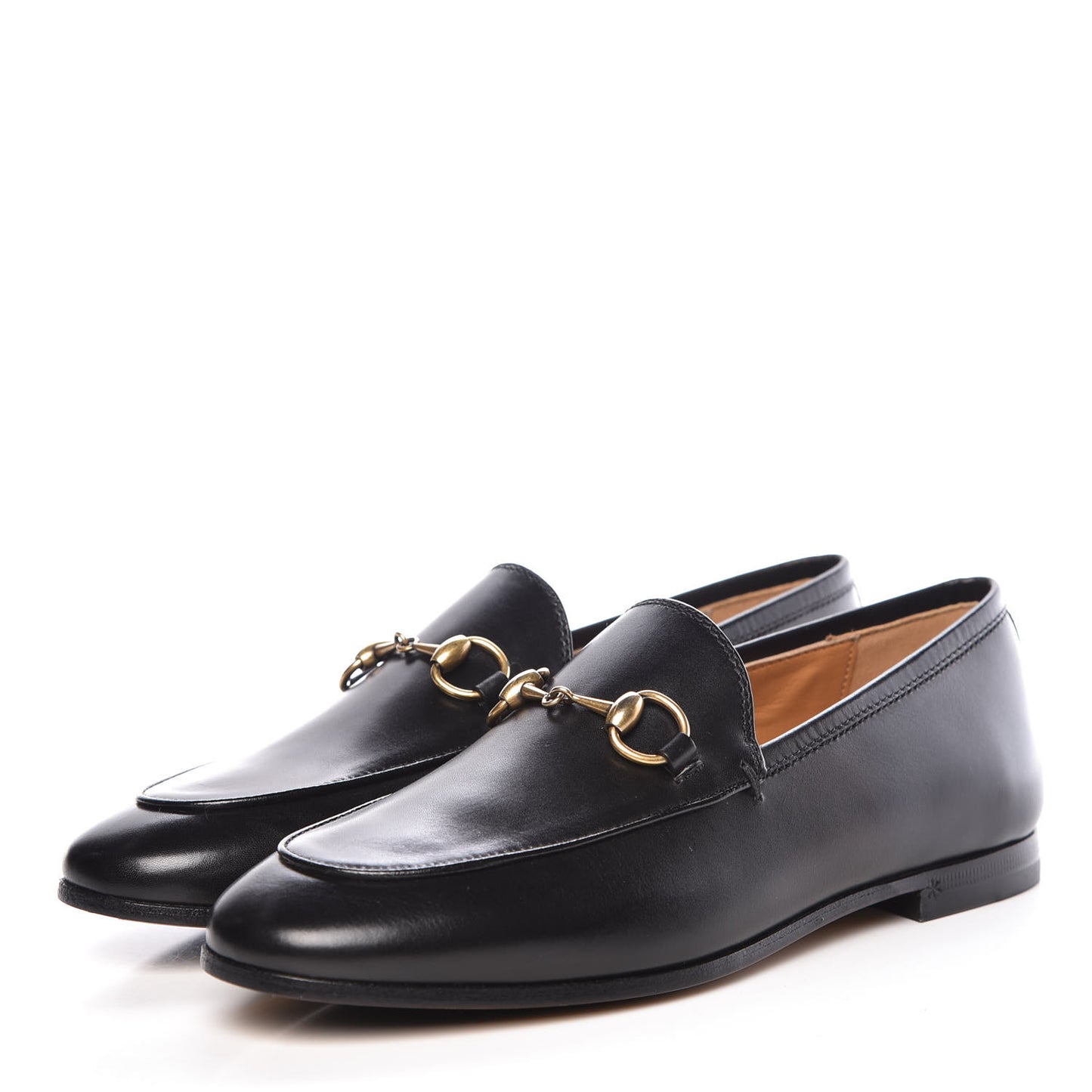 Calfskin Womens Jordaan Loafers 35 Black