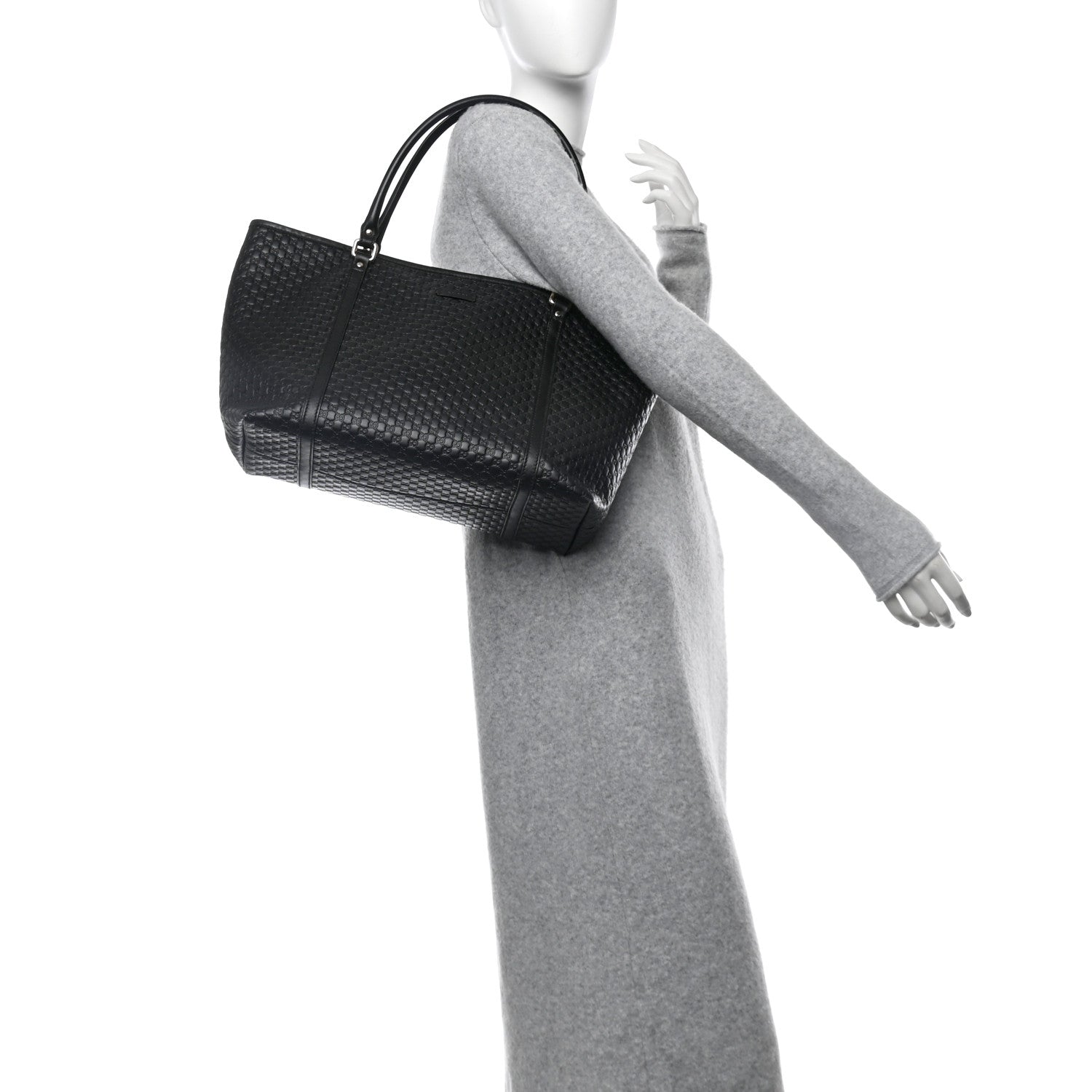 Gucci Microguccissima Medium Joy Tote Black 2 of 11