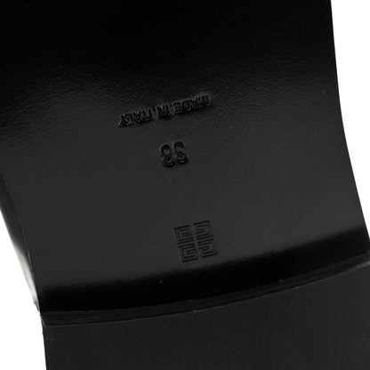 Givenchy Calfskin Voyou Buckle Boots  38 Black 6 of 9