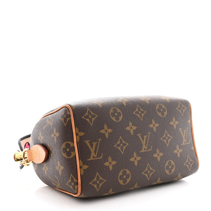 Louis Vuitton Monogram Speedy Bandouliere 20 Black 4 of 13
