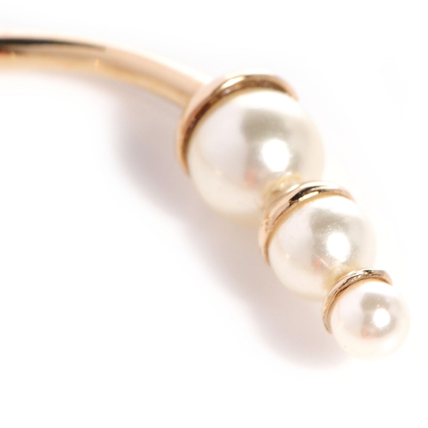 Pearl Ear Jewels Gold