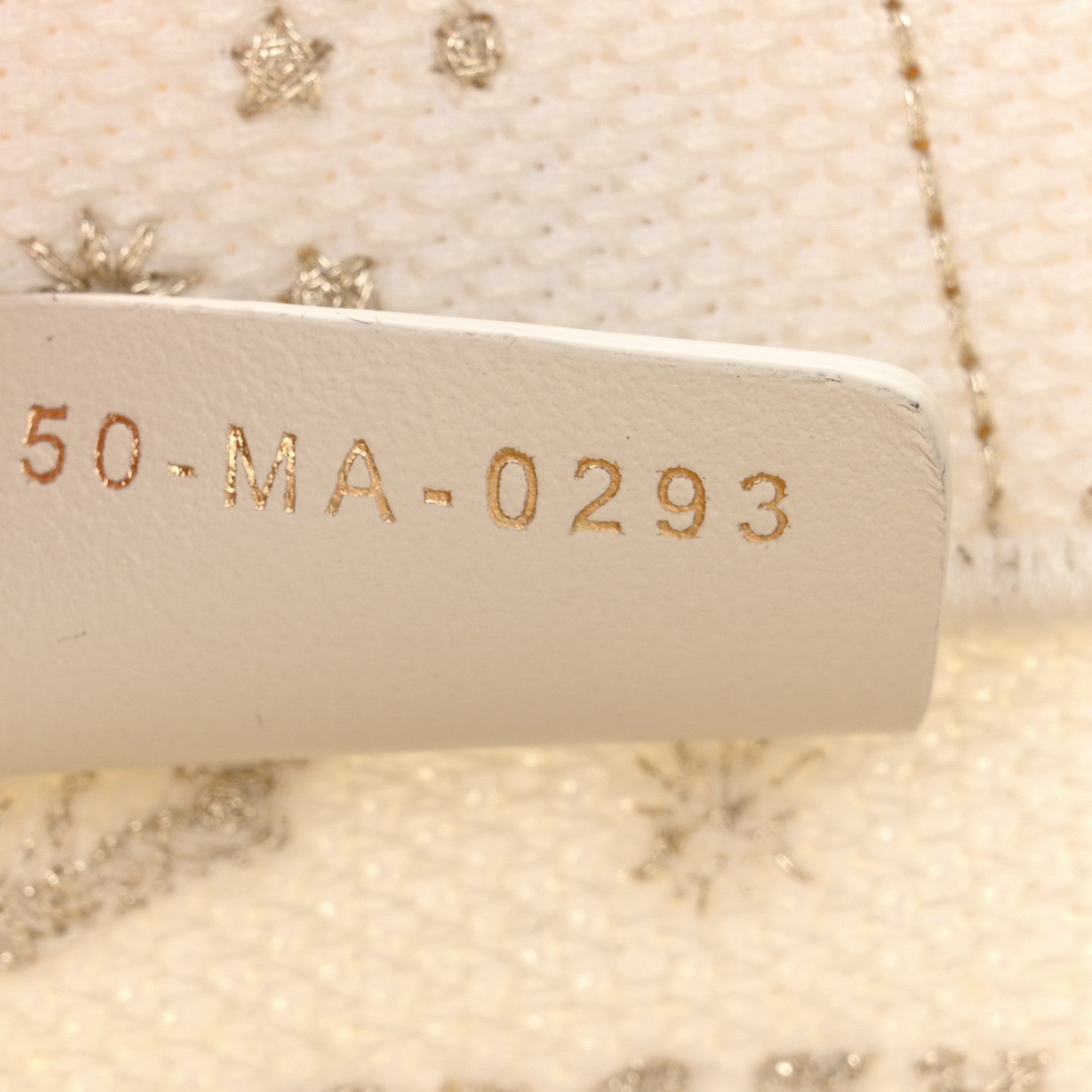 Christian Dior Canvas Embroidered Medium Butterfly Zodiac Book Tote Gold 7 of 11