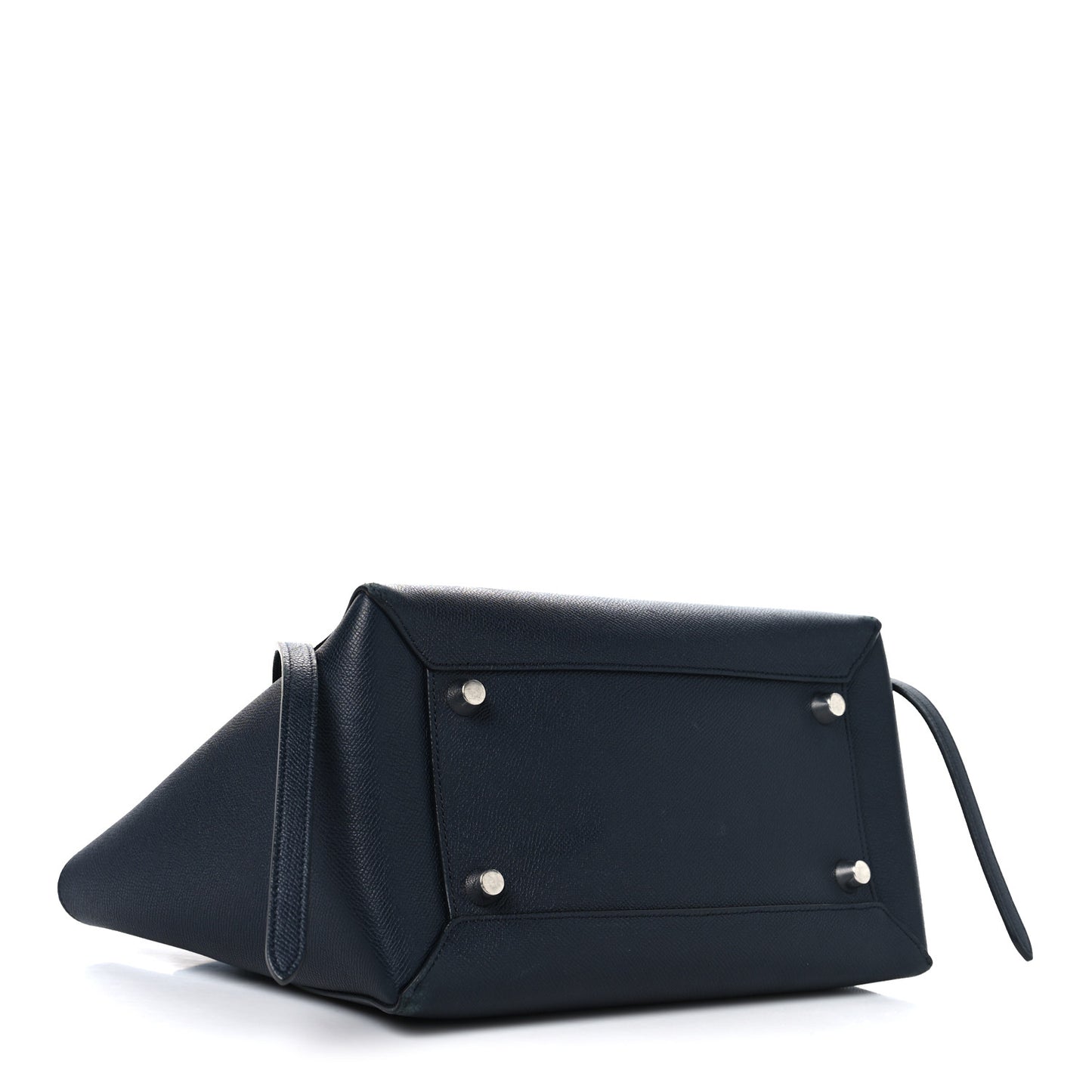 Grained Calfskin Mini Belt Bag Navy