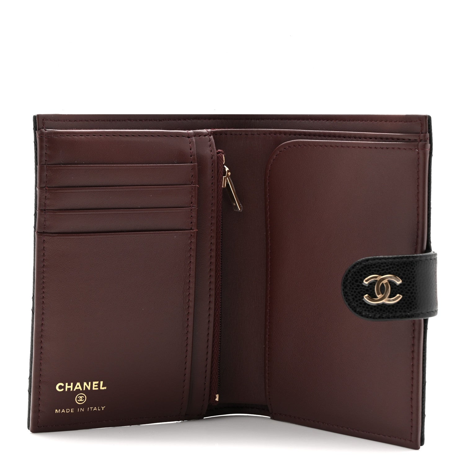 Chanel Caviar Quilted Passport Holder Black 5 of 8