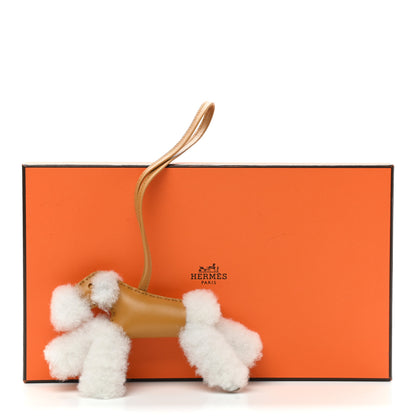 Hermes Milo Lambskin Shearling Budy Charm Biscuit 5 of 5