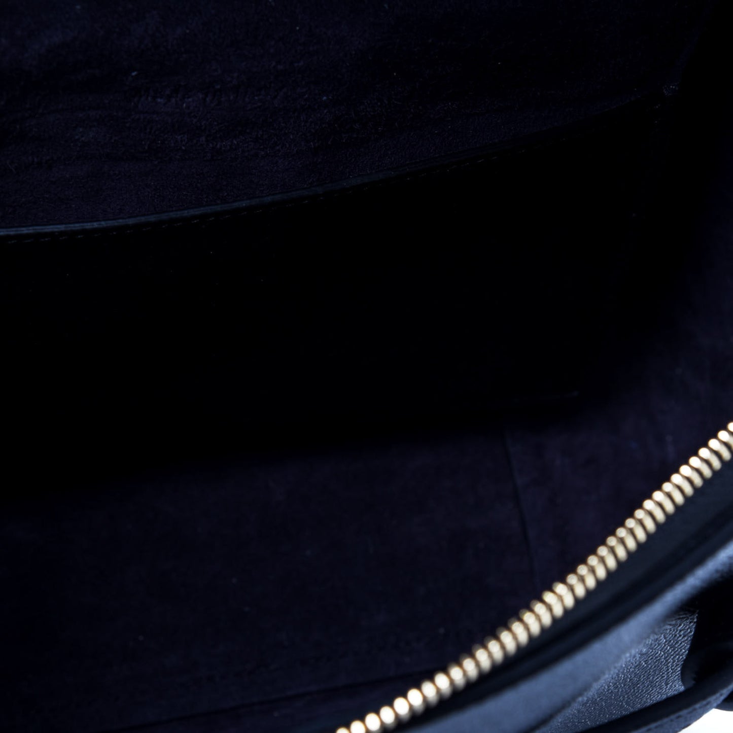 Grained Calfskin Micro Belt Bag Black