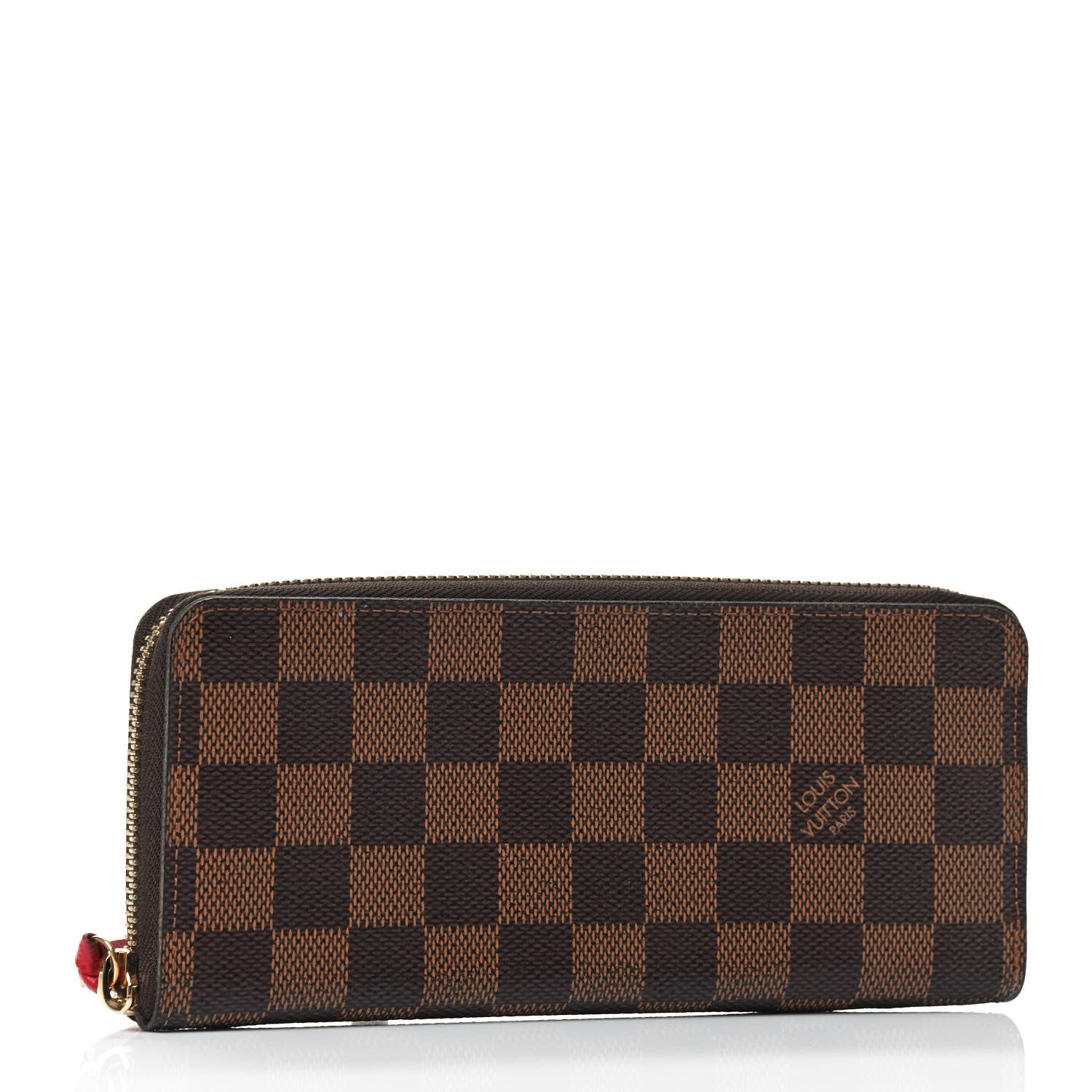 Louis Vuitton Damier Ebene Clemence Wallet 2 of 4