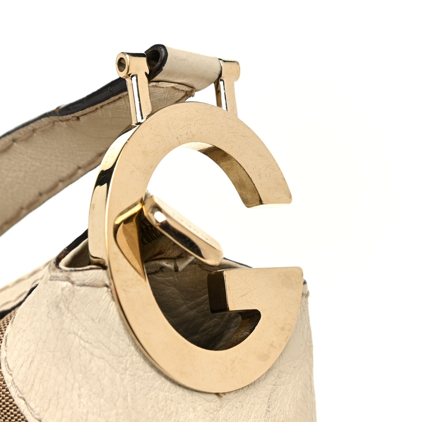 Monogram Medium Charlotte Hobo Off White