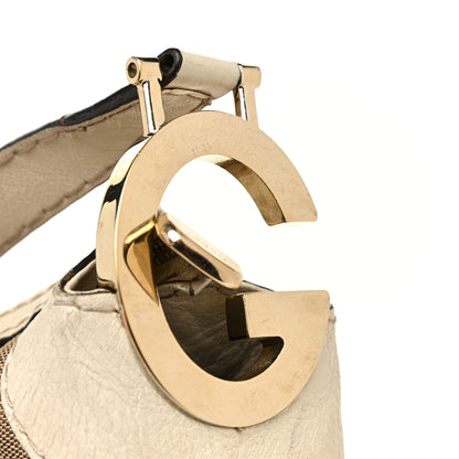 Gucci Monogram Medium Charlotte Hobo Off White 14 of 20