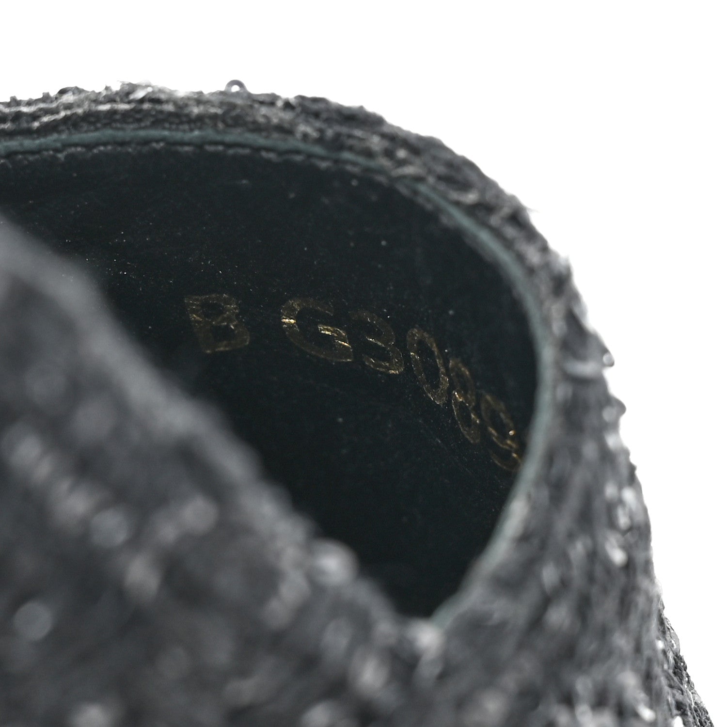 Chanel Tweed Patent Goatskin Sequin CC Espadrilles 36 Black 8 of 8
