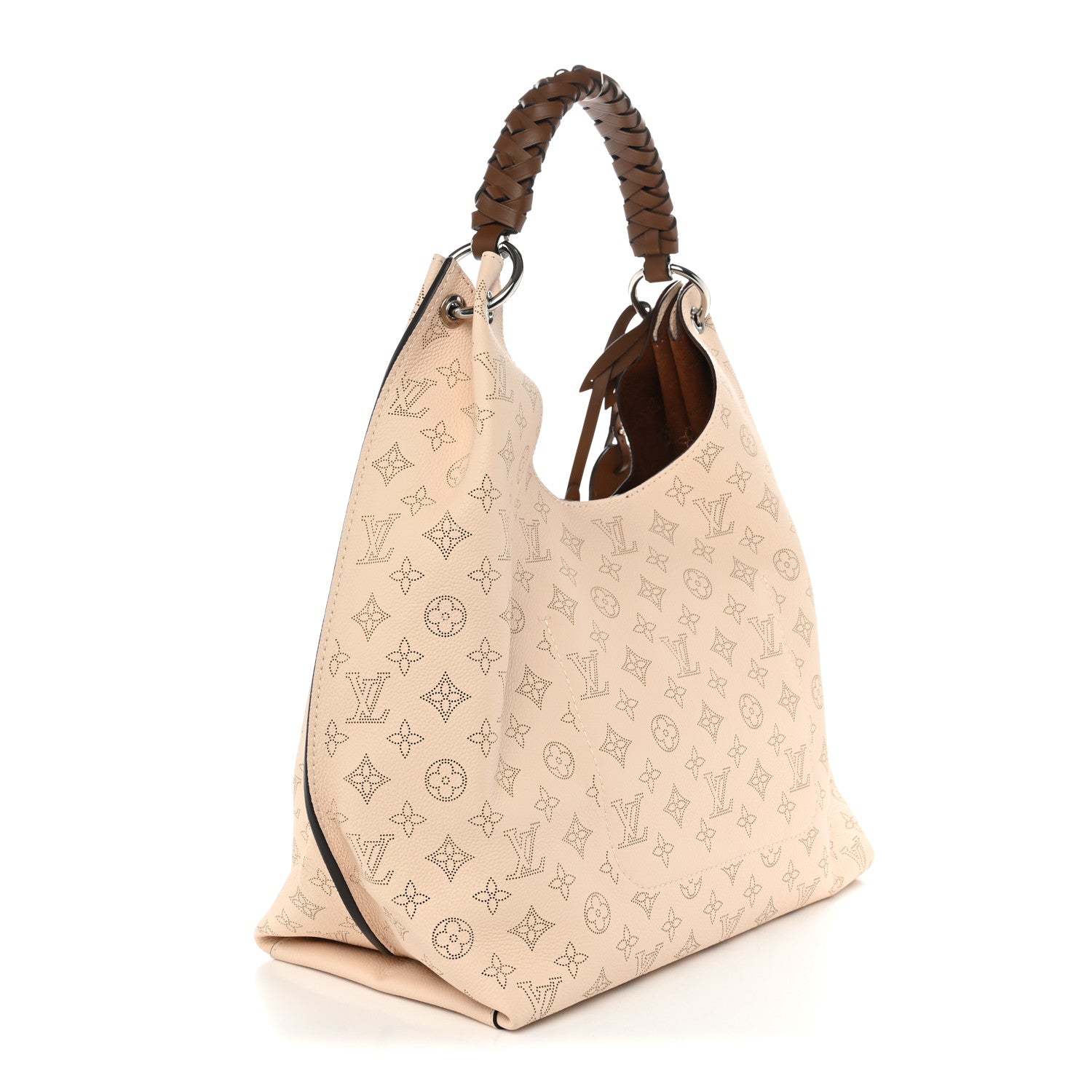 Louis Vuitton Mahina Carmel Hobo Creme 2 of 8