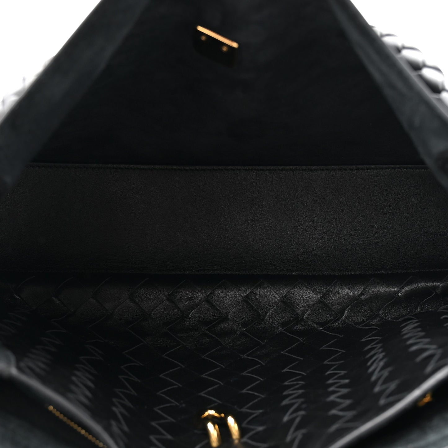 Calfskin Medium Andiamo Messenger Bag Black