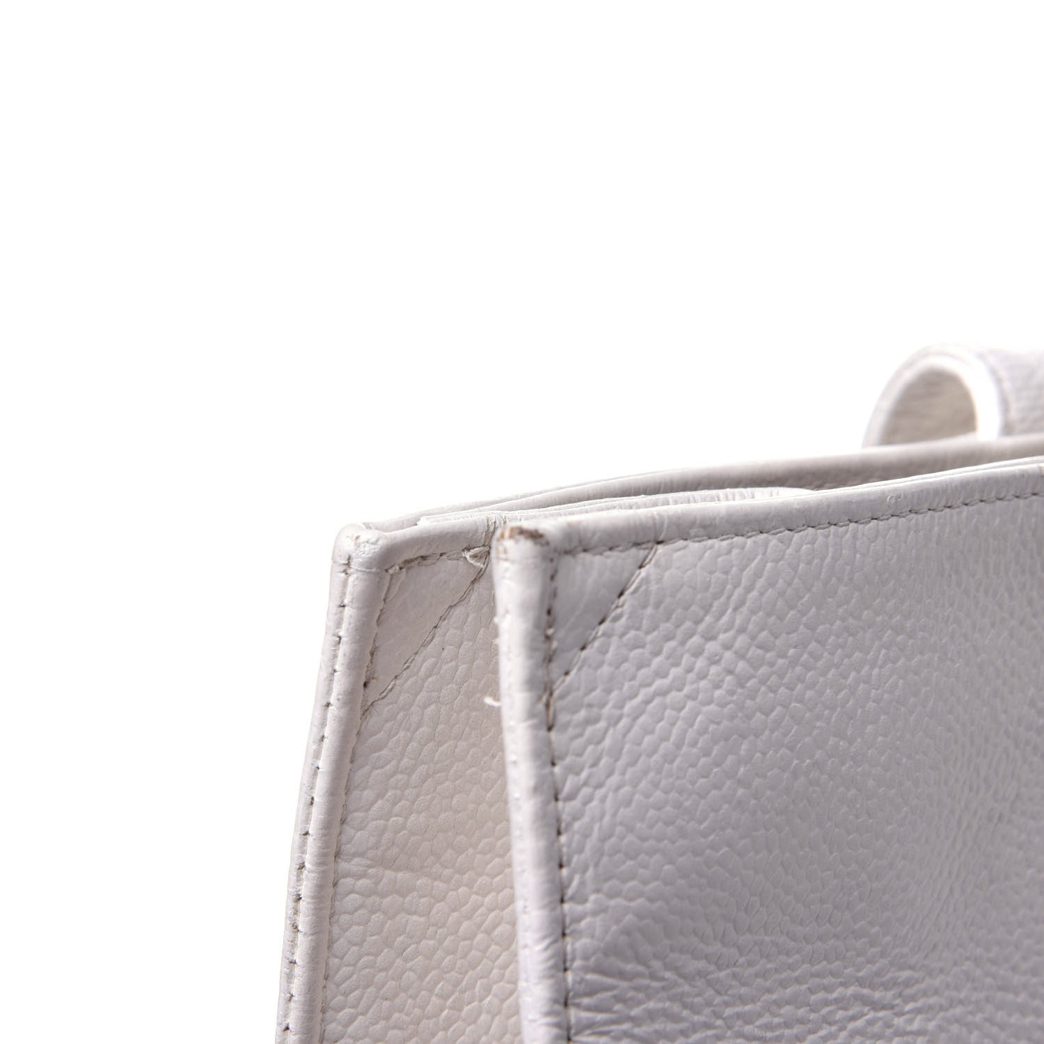 Chanel Caviar CC Tote White 13 of 13