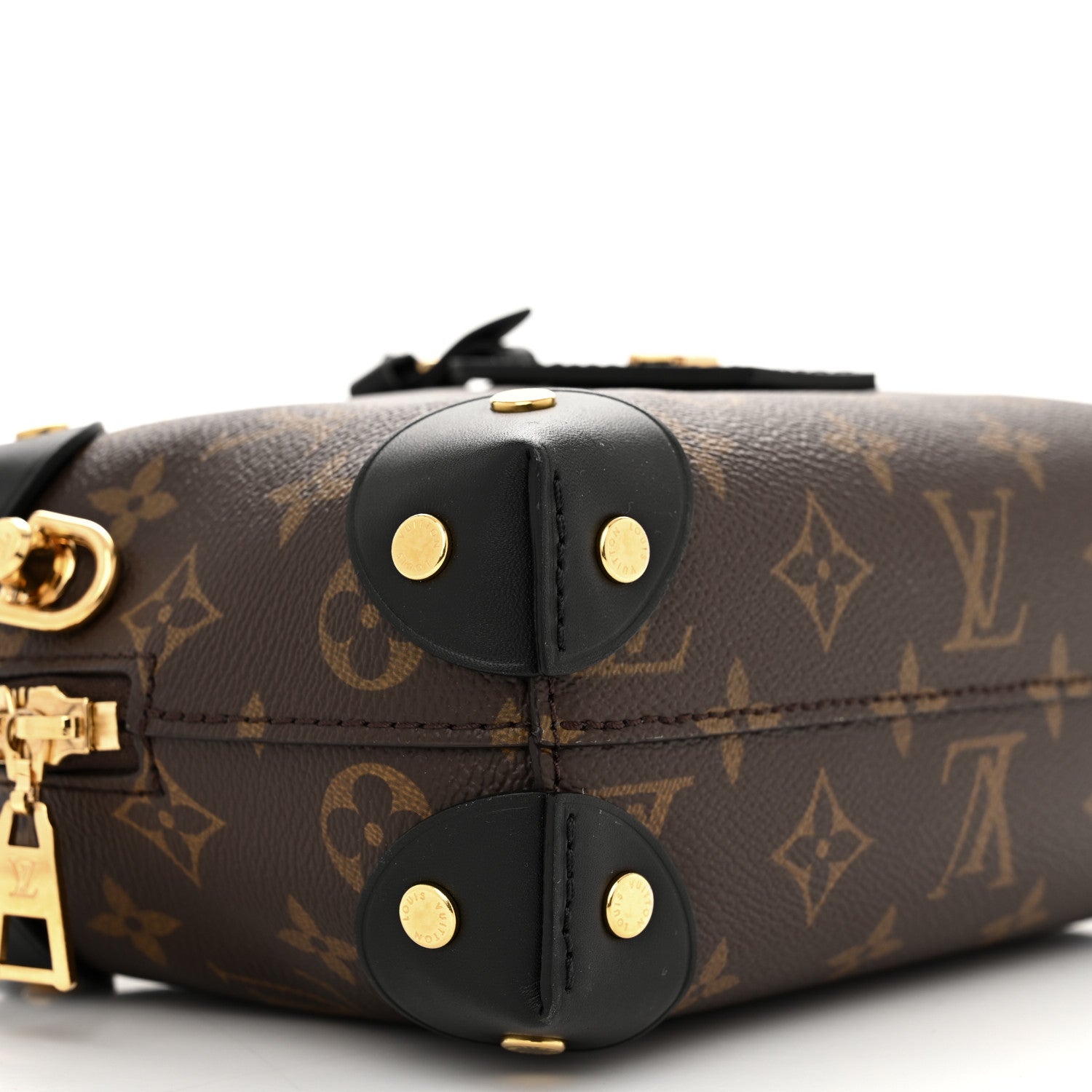 Louis Vuitton Monogram Petite Malle Souple Black 10 of 11