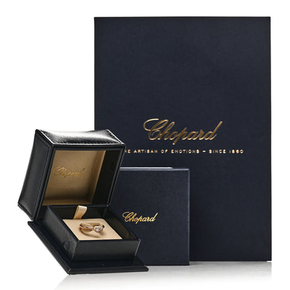 Chopard 18K Rose Gold Diamond Happy Heart Ring 55 7.25 7 of 7
