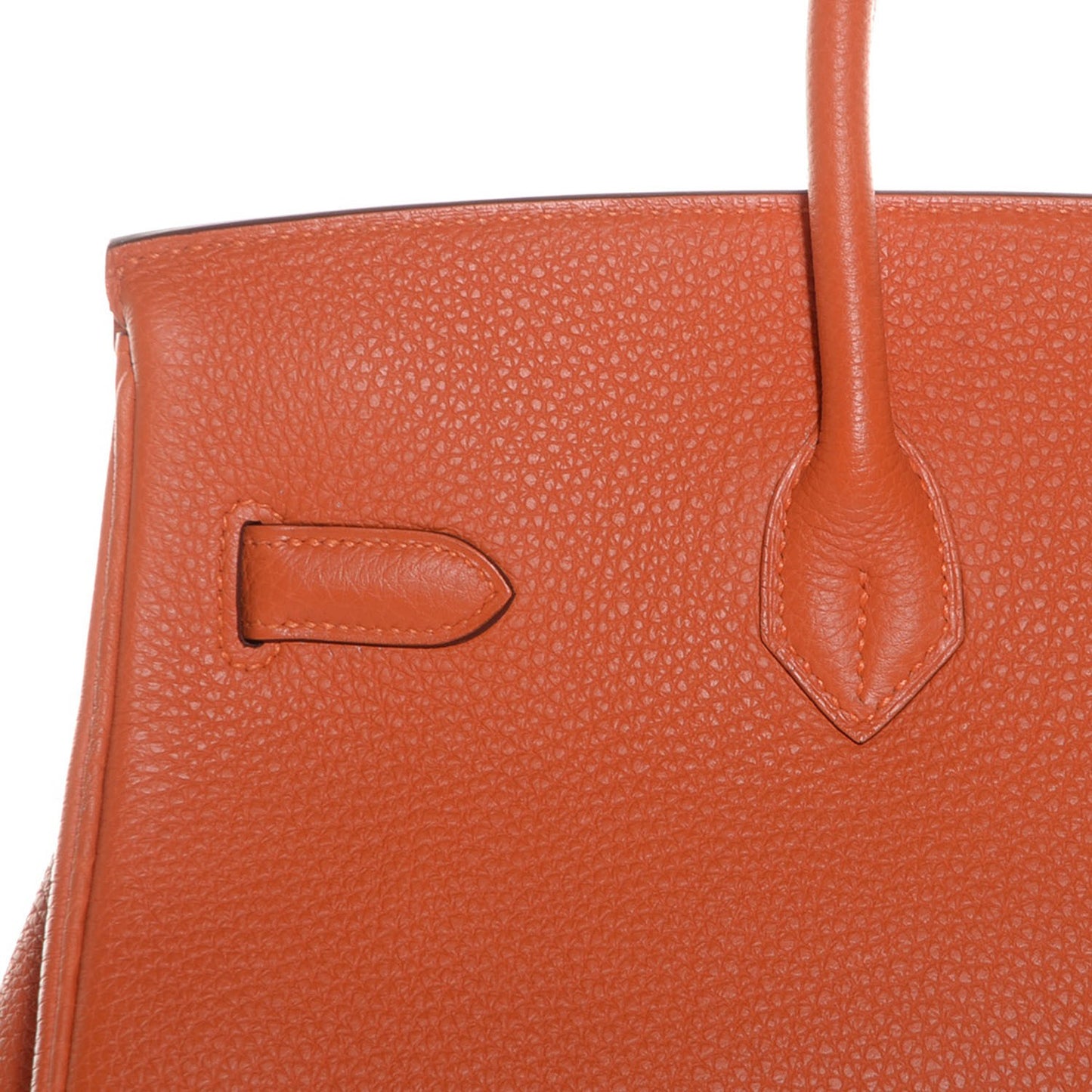 Togo Birkin 35 Orange