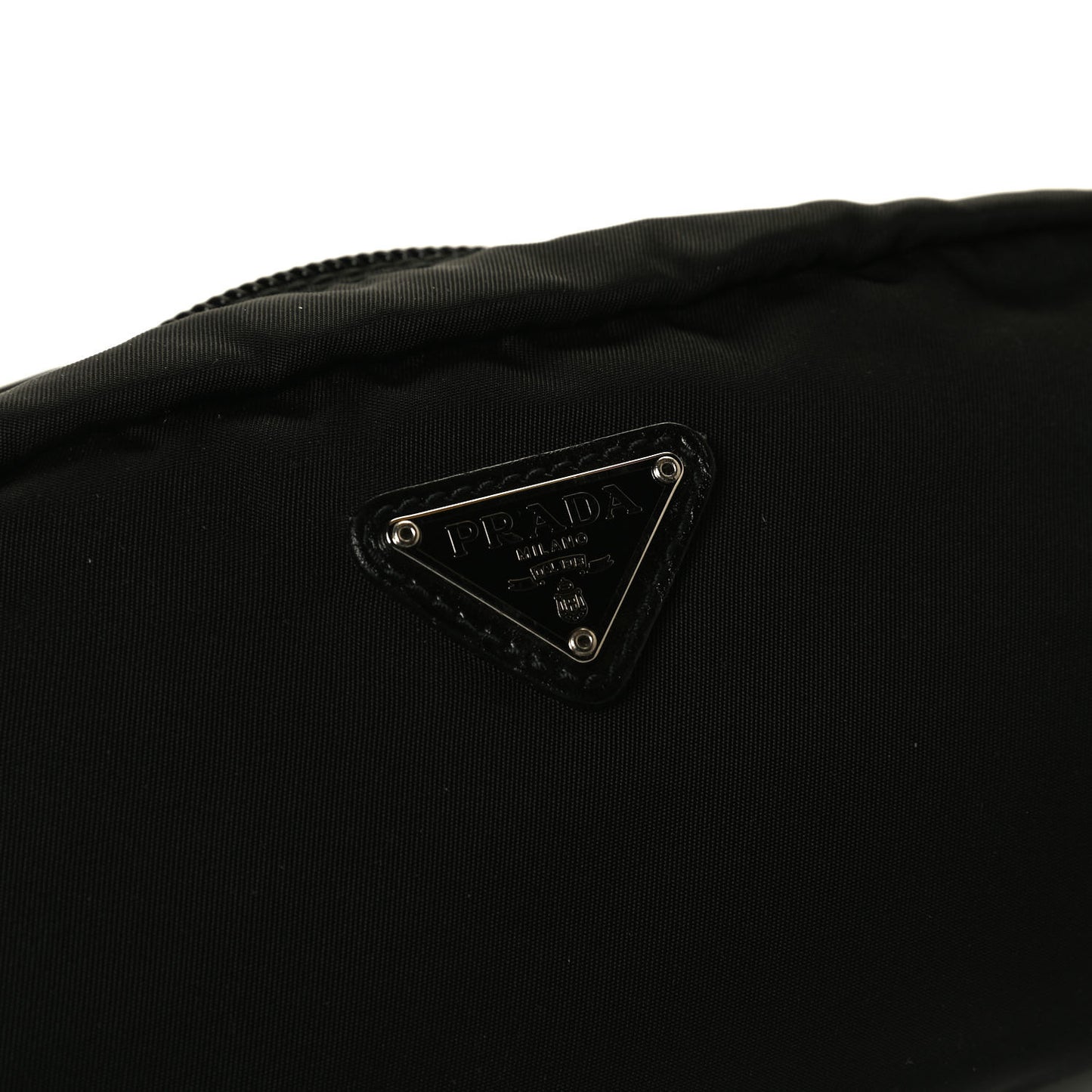 Nylon Vela Cosmetic Pouch Black