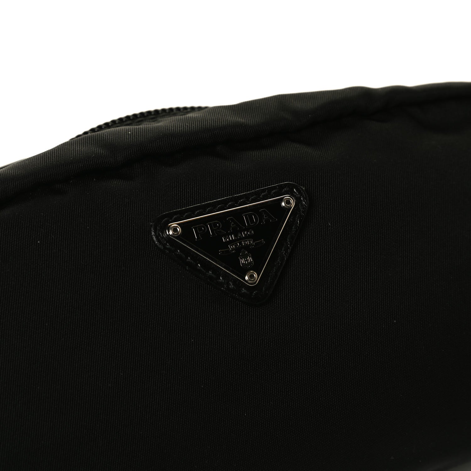 Prada Nylon Vela Cosmetic Pouch Black 13 of 13