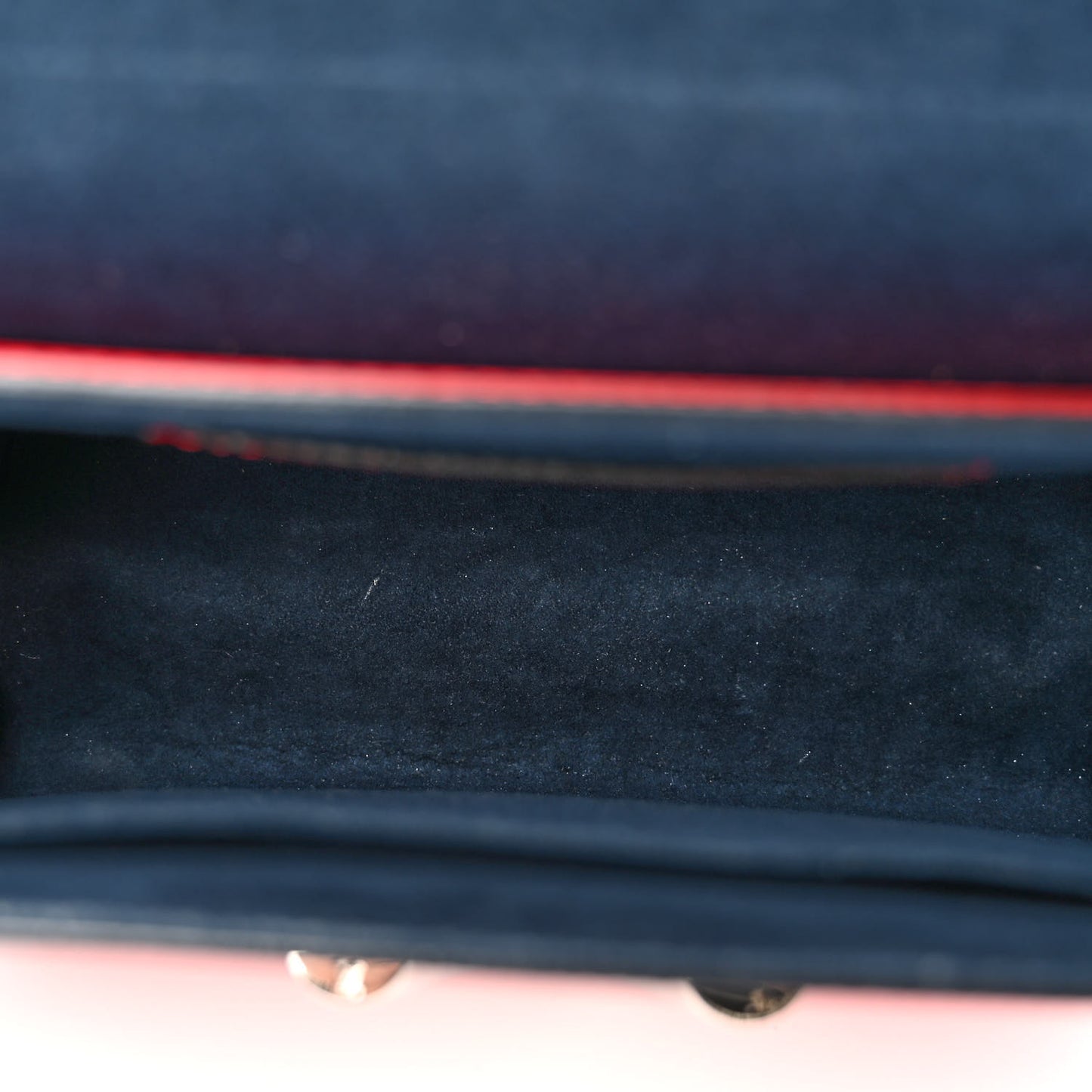 Epi Twist Top Handle Shoulder Bag MM Coquelicot