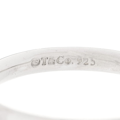 Tiffany Sterling Silver Small Butterfly Ring 53 6.5 4 of 4