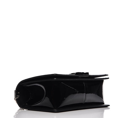 Chanel Patent Calfskin Quilted Medium Plexiglass Boy Flap Black 4 of 10