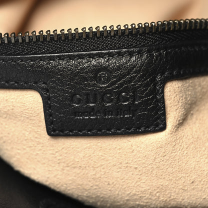 Gucci Softy Wonka Textured Dollar Calfskin Medium Diana Shoulder Bag Black 6 of 10