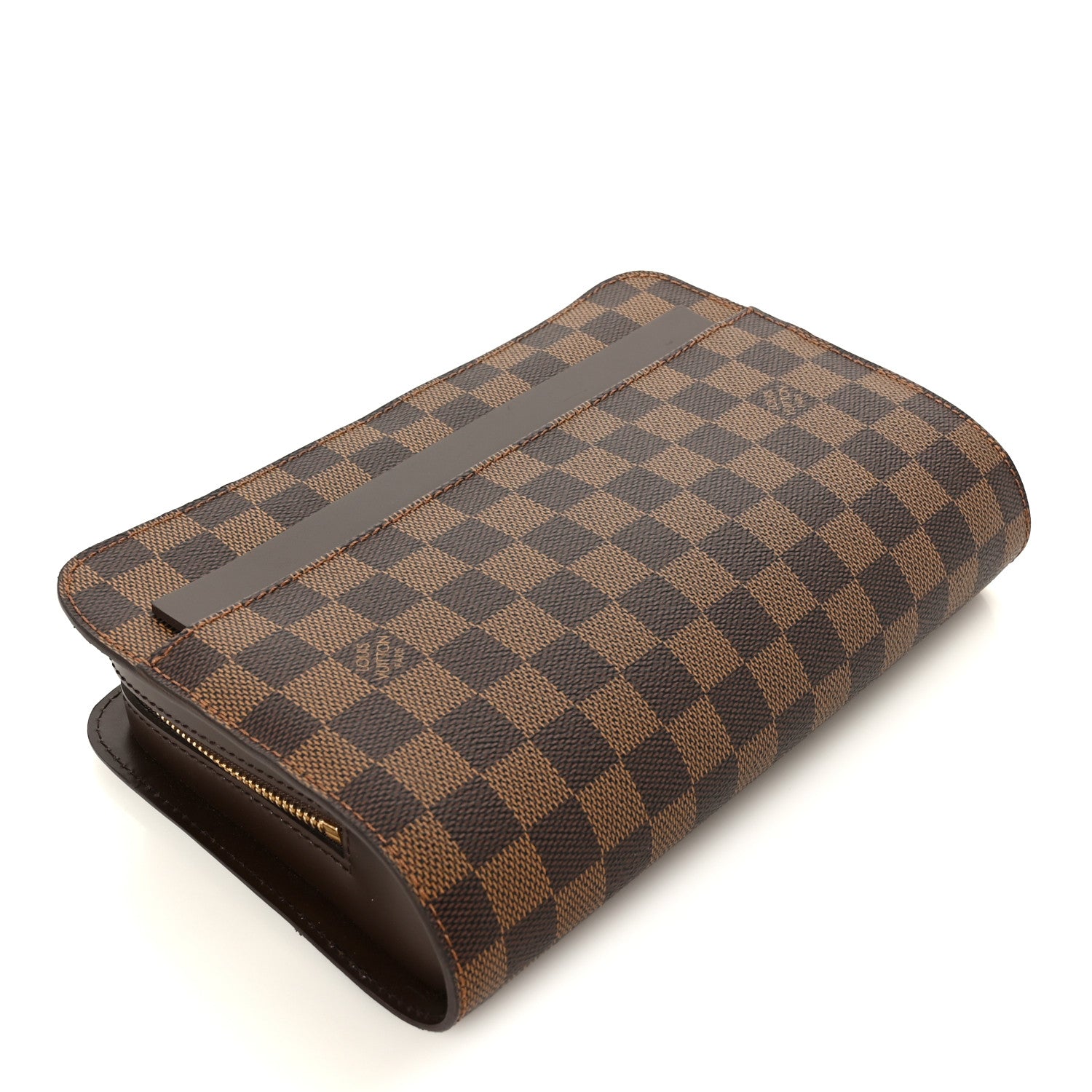 Louis Vuitton Damier Ebene Pochette Saint Louis Clutch 4 of 8