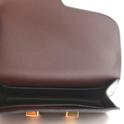 Hermes Evercolor Constance Slim Wallet Rouge Sellier 6 of 9