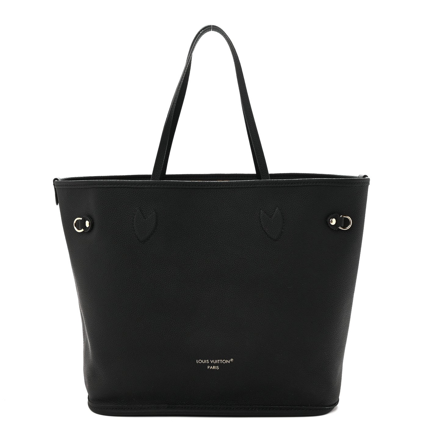 Monogram Calfskin Neo Neverfull Inside Out MM Black