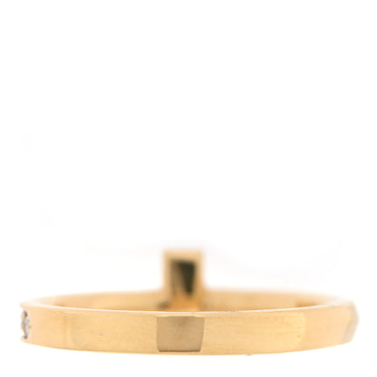 Tiffany 18K Yellow Gold Diamond 2.5mm T T1 Ring 52 6 3 of 4