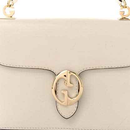 Gucci Calfskin Medium 1973 Shoulder Flap Bag Ivory 8 of 16