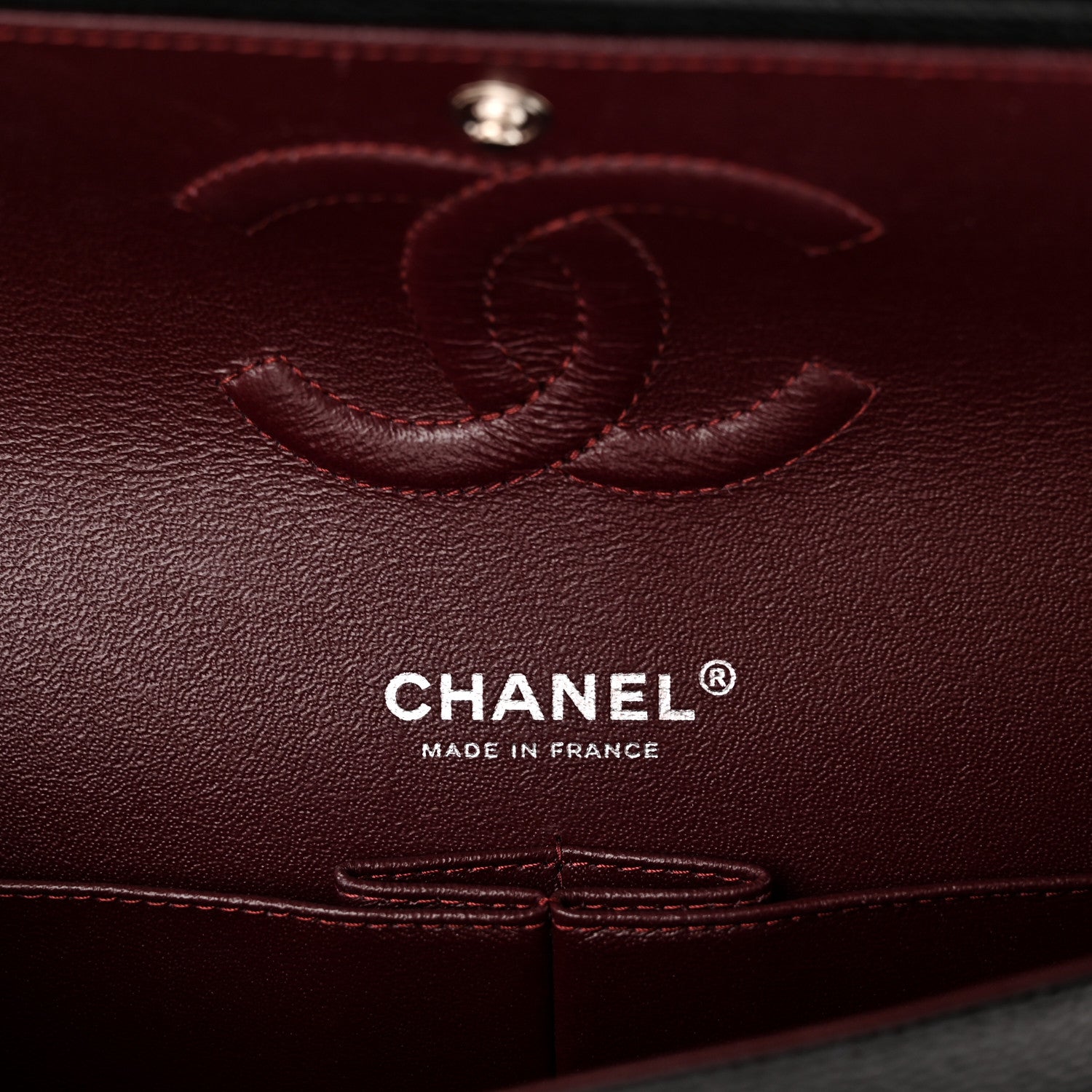 Chanel Caviar Quilted Medium Double Flap Black 6 of 10